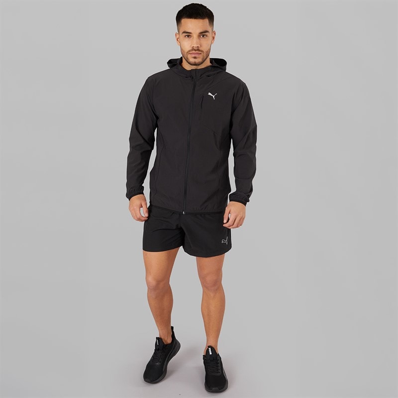 Puma Mens Flex Stretch dryCELL Woven Training Jacket Puma Black - Image 4