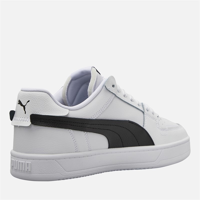 Puma Mens Caven 2.0 VTG Trainers White/Black Puma White/Puma Black - Image 5