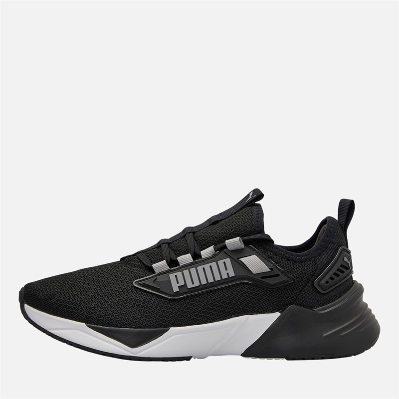 Puma Mens Retaliate 3 Neutral Running Shoes Black/Silver Black/Matte Silver - Image 1