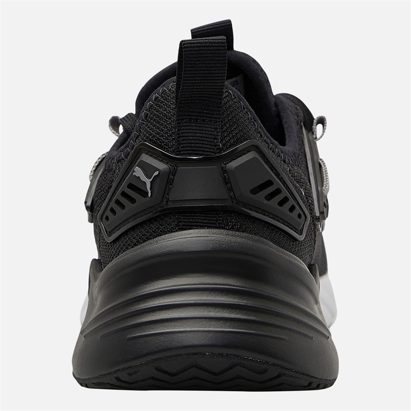 Puma Mens Retaliate 3 Neutral Running Shoes Black/Silver Black/Matte Silver - Image 3