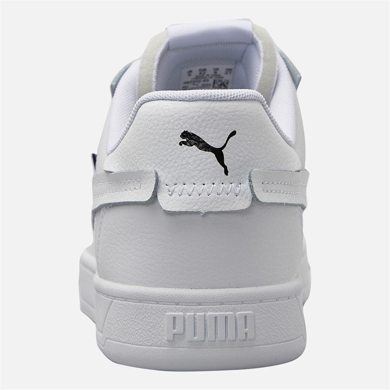 Puma Mens Caven 2.0 VTG Trainers Black/White Puma White/Puma White/Black - Image 3