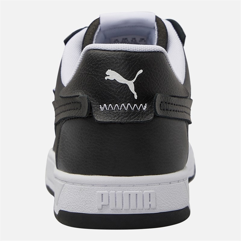 Puma Mens Caven 2.0 VTG Trainers Black/White Puma White/Puma Black/White - Image 3