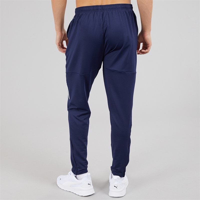 Puma Mens TeamLIGA Pro Training Track Pants Peacoat/White Peacoat/Puma White - Image 2