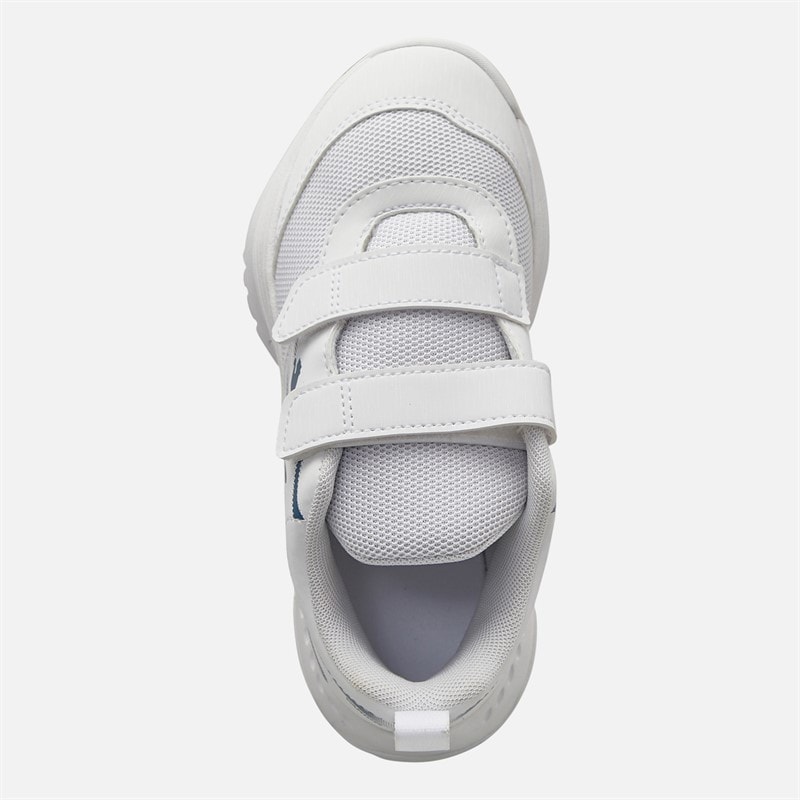 Puma Boys Varion II Velcro Trainers Puma White Puma White/Blue Horizon - Image 4