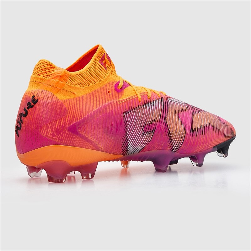 Puma Mens Future 8 Ultimate FG Firm Ground Football Boots Heat Fire/Puma Black/Ravish - Image 5