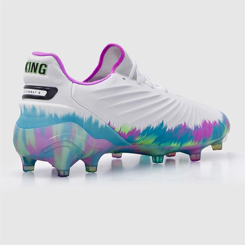 Puma Mens King Ultimate Brilliance FG/AG Firm/Artificial Ground Football Boots Puma White/Clyde Royal - Image 5