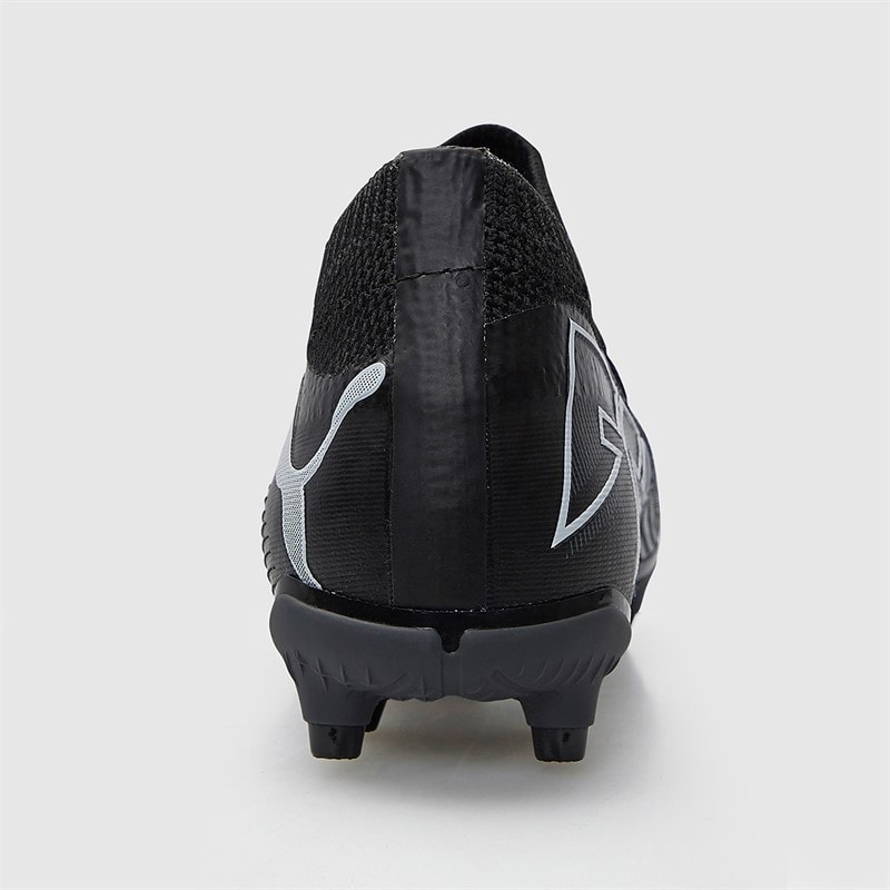 Puma Junior Boys Future 7 Match FG/AG Firm/Artificial Ground Football Boots Puma Black/Puma White - Image 4