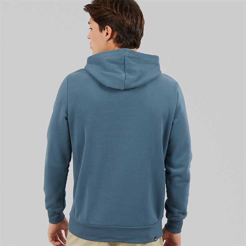 Puma Mens Premium Basics Hoodie Gray Skies - Image 2