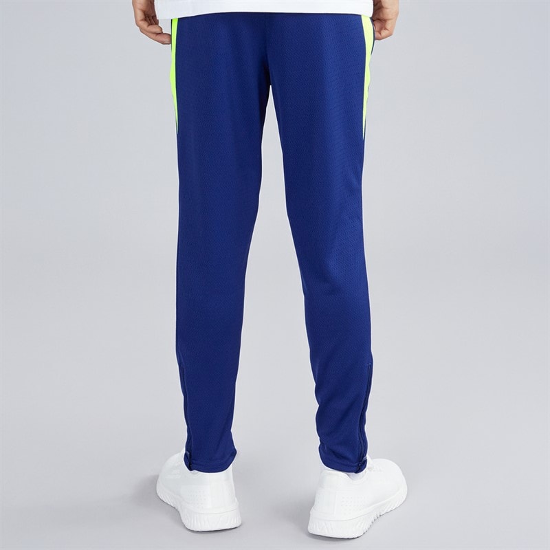 Puma Junior Boys OM Olympique Marseille Training Pants Elektro Blue/Yellow Alert - Image 2