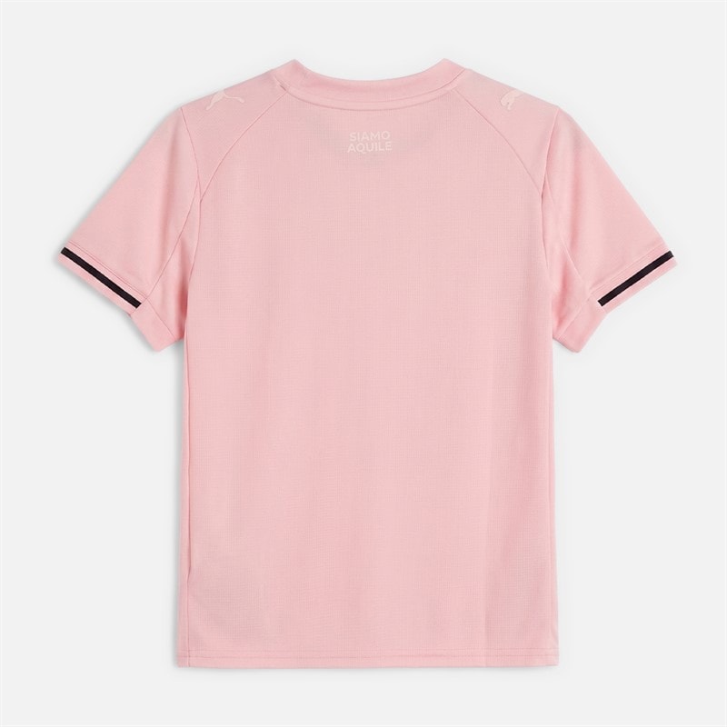 Puma Junior Boys Palermo Home Jersey Team Light Pink/Bright Pink - Image 2