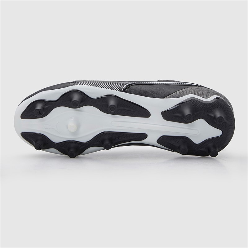 Puma Junior Boys King Match FG/AG Firm/Artificial Ground Football Boots Puma Black/Puma White - Image 3