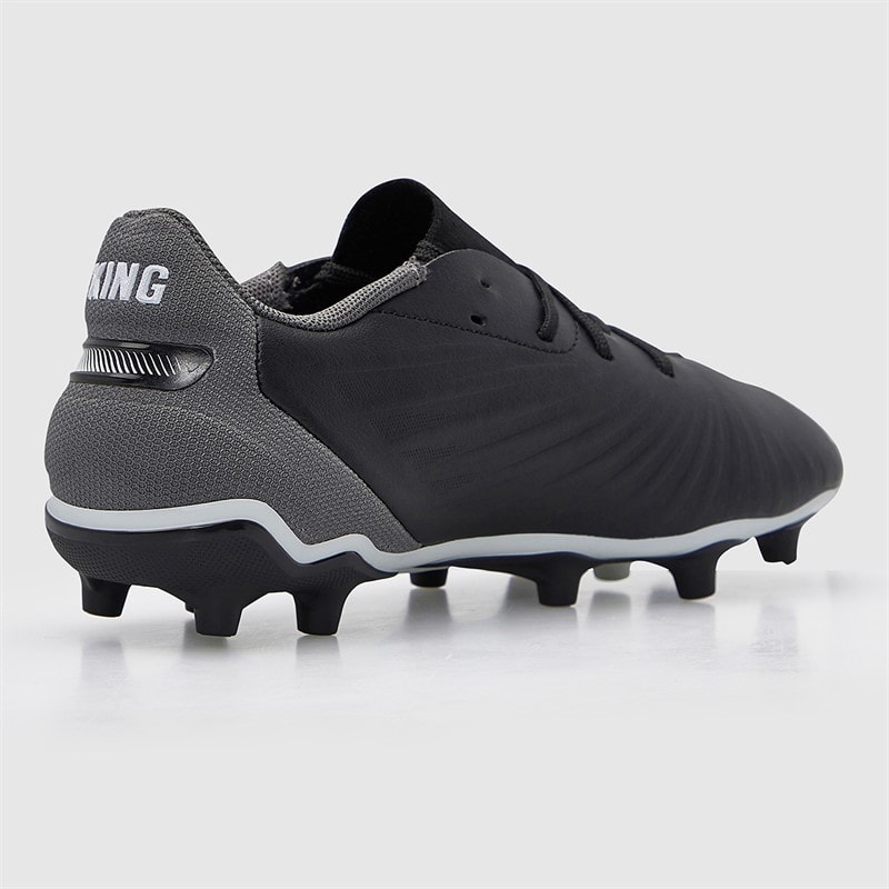 Puma Junior Boys King Match FG/AG Firm/Artificial Ground Football Boots Puma Black/Puma White - Image 5