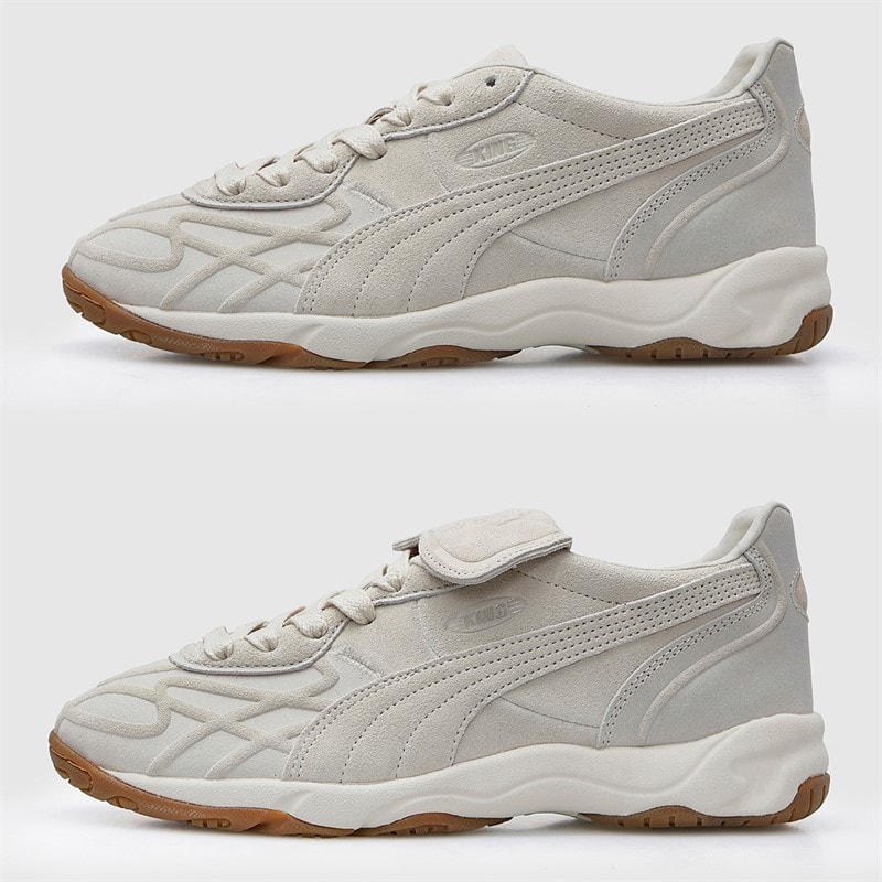Puma Mens King Indoor Clean Trainers Alpine Snow - Image 2
