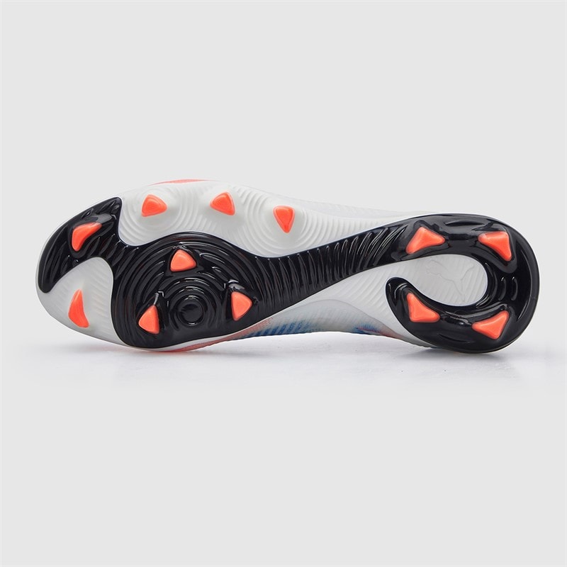 Puma Womens Future 8 Pro FG/AG Firm/Artificial Ground Football Boots White/Puma Black/Glowing Red - Image 3