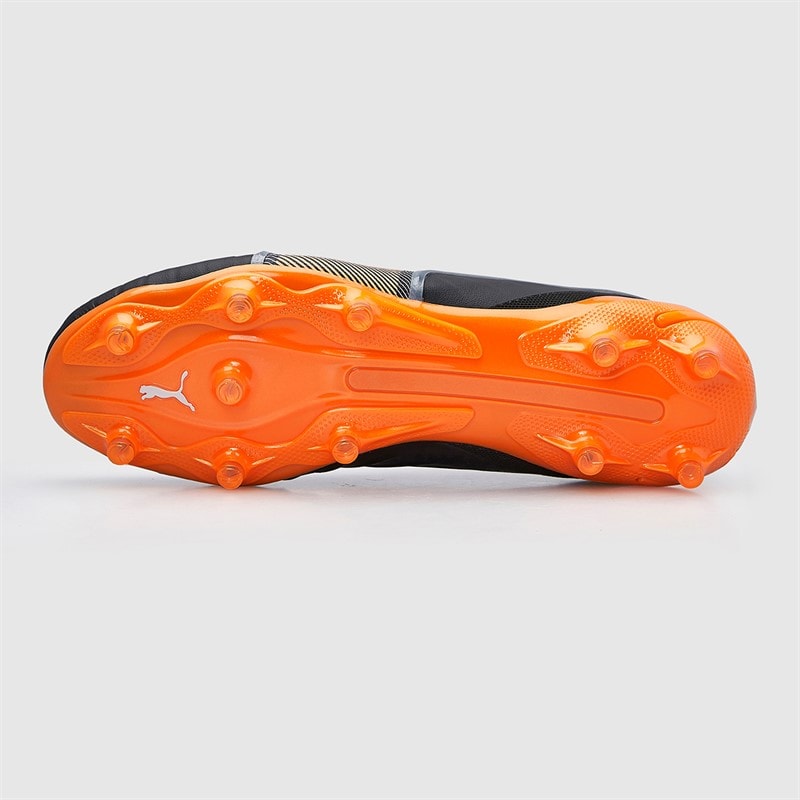 Puma Womens King Ultimate FG/AG Firm/Artificial Ground Football Boots Puma Black/Heat Fire - Image 3