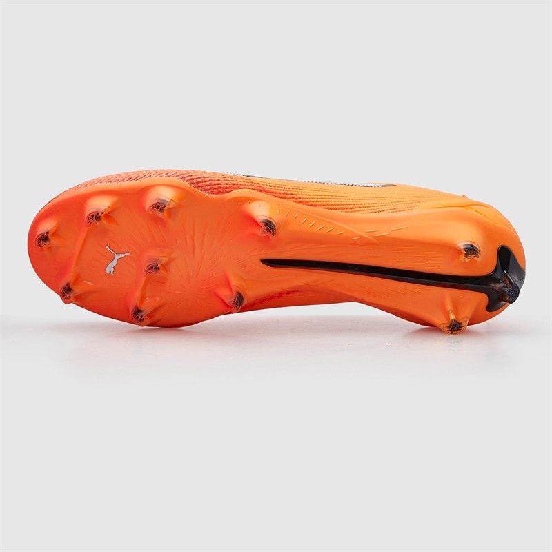 Puma Womens Ultra 6 Ultimate FG Firm Ground Football Boots Heat Fire/Black/Glowing Red - Image 3