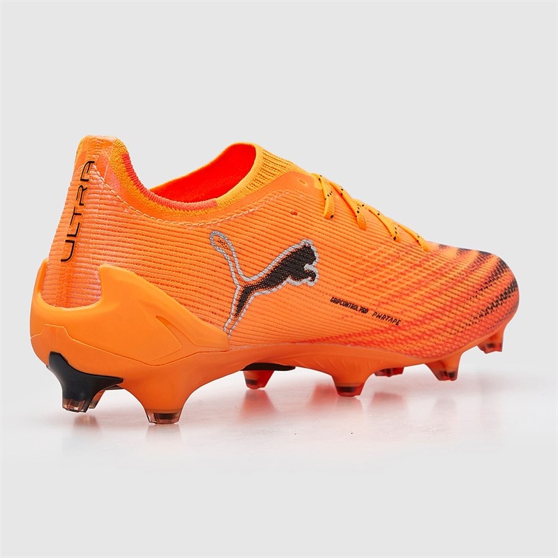 Puma Womens Ultra 6 Ultimate FG Firm Ground Football Boots Heat Fire/Black/Glowing Red - Image 5