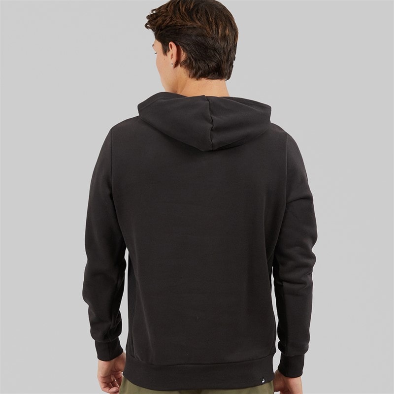 Puma Mens Premium Basics Hoodie Puma Black - Image 2