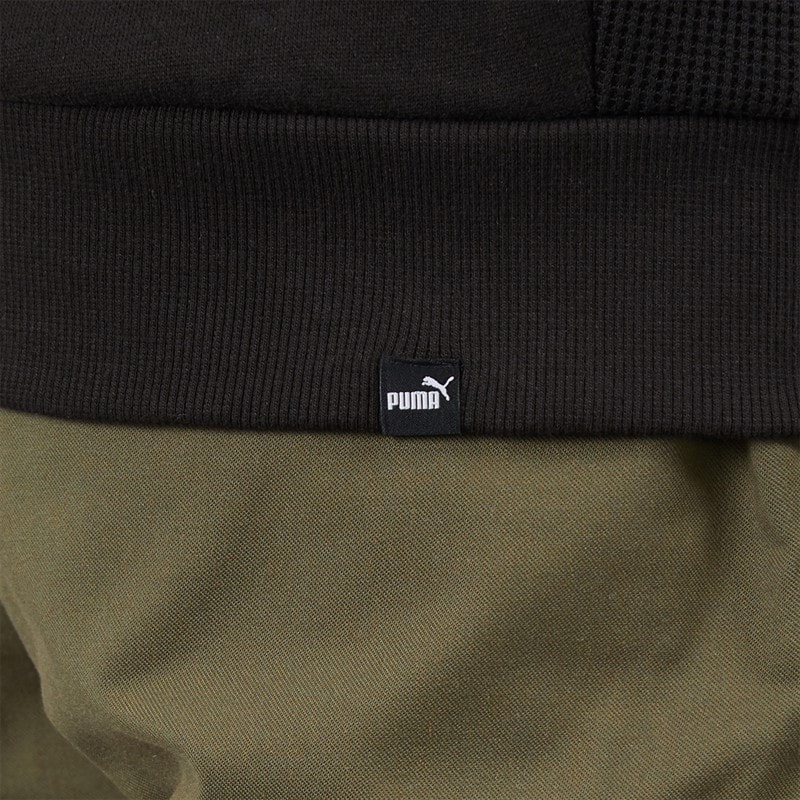 Puma Mens Premium Basics Hoodie Puma Black - Image 5