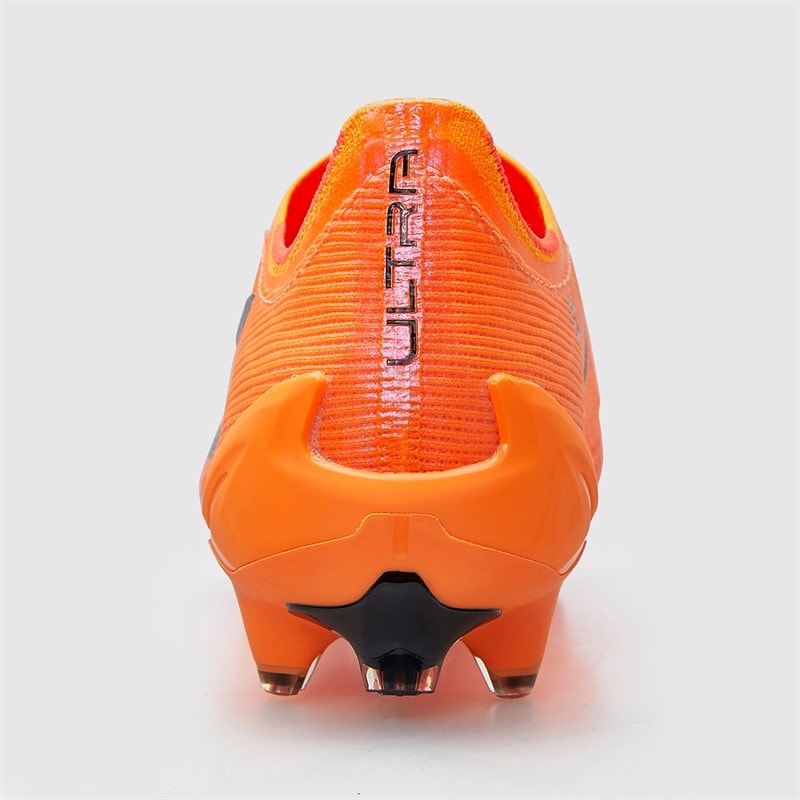 Puma Mens Ultra 6 Ultimate FG Firm Ground Football Boots Heat Fire/Black/Glowing Red - Image 4