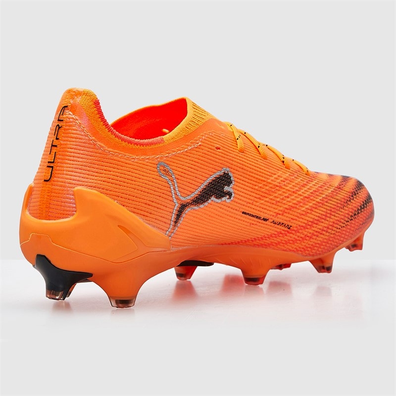 Puma Mens Ultra 6 Ultimate FG Firm Ground Football Boots Heat Fire/Black/Glowing Red - Image 5