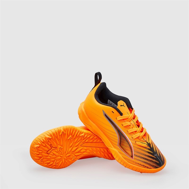 Puma Boys Ultra 6 Play TT Astro Football Boots Heat Fire/Black/Glowing Red - Image 1