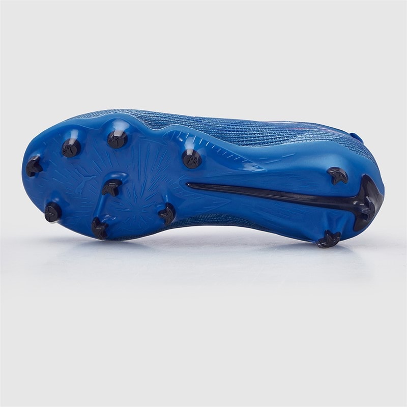 Puma Junior Boys Ultra 6 Pro FG/AG Firm/Artificial Ground Football Boots Ultra Blue/White/Glowing Red - Image 3
