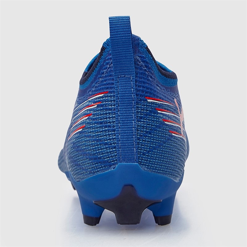 Puma Junior Boys Ultra 6 Pro FG/AG Firm/Artificial Ground Football Boots Ultra Blue/White/Glowing Red - Image 4