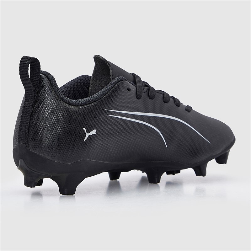 Puma Boys Ultra 5 Play FG/AG Firm/Artificial Ground Football Boots Puma Black/Puma White - Image 5