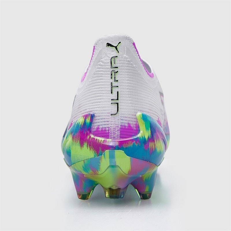Puma Womens Ultra 6 Ultimate Brilliance FG Firm Ground Football Boots White/Apple/Aqua/Magenta - Image 4