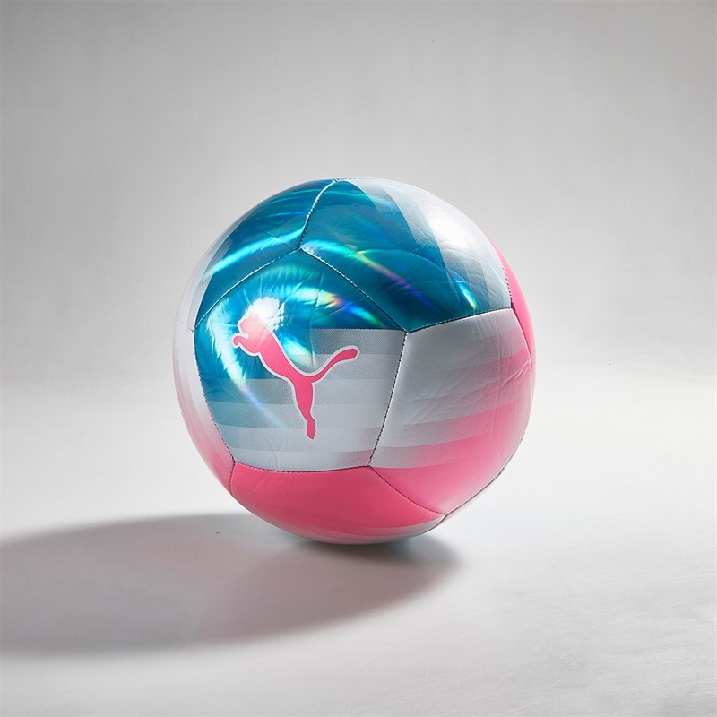 Puma Re-Charge Graphic Training Football Sunset Pink/Hero Blue/White - Image 1