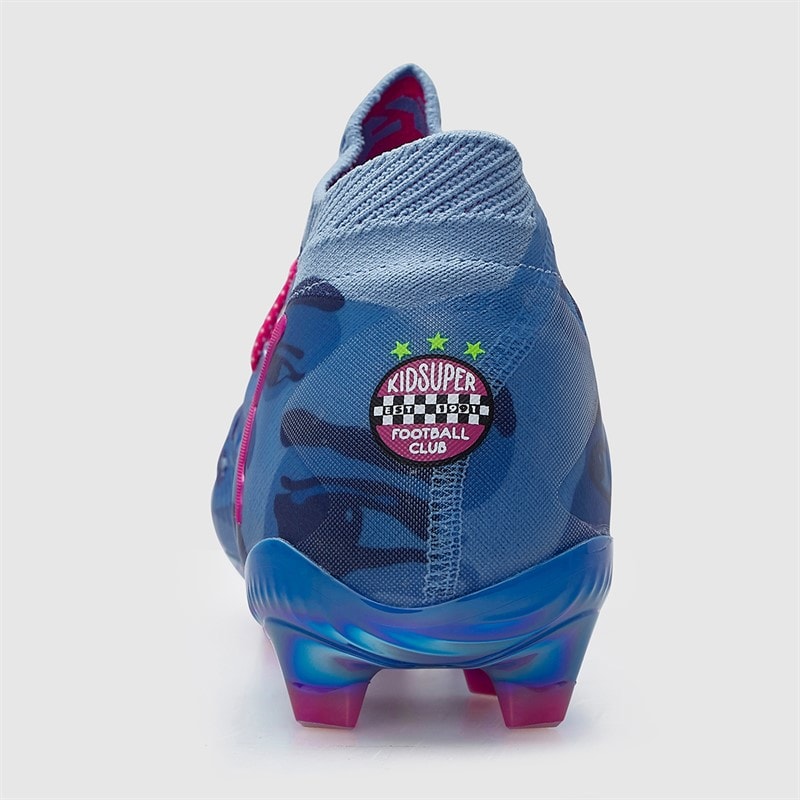 Puma Mens X Kidsuper Future 8 Ultimate FG Firm Ground Football Boots Day Dream/Blue/Lapislazuli - Image 4