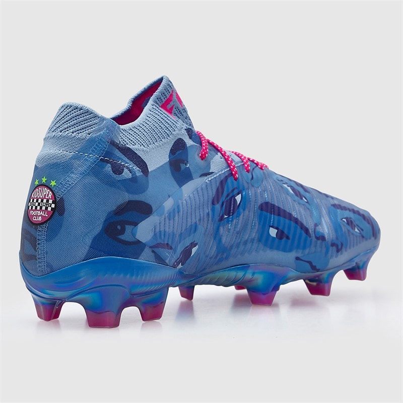 Puma Mens X Kidsuper Future 8 Ultimate FG Firm Ground Football Boots Day Dream/Blue/Lapislazuli - Image 5
