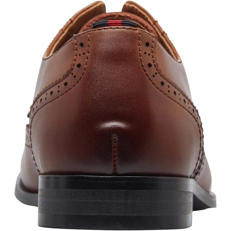 Peter Werth Mens Harrison Round Toe Brogues Buff Tan - Image 3