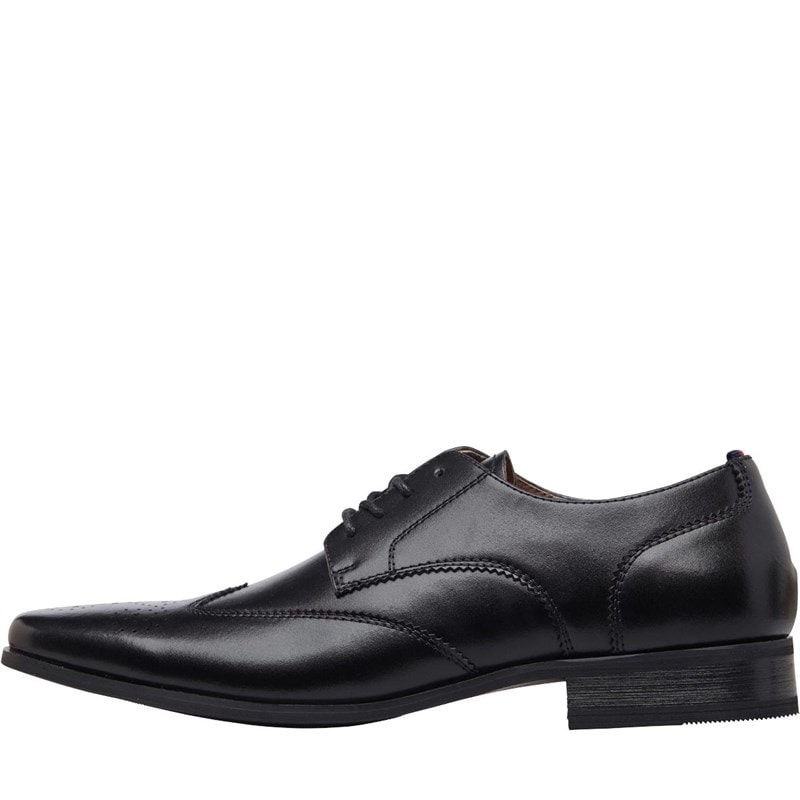 Peter Werth Mens Carter Chisel Brogues Black