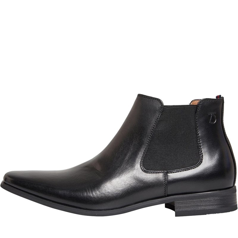 Peter Werth Mens Cleadon Chelsea Boots Black