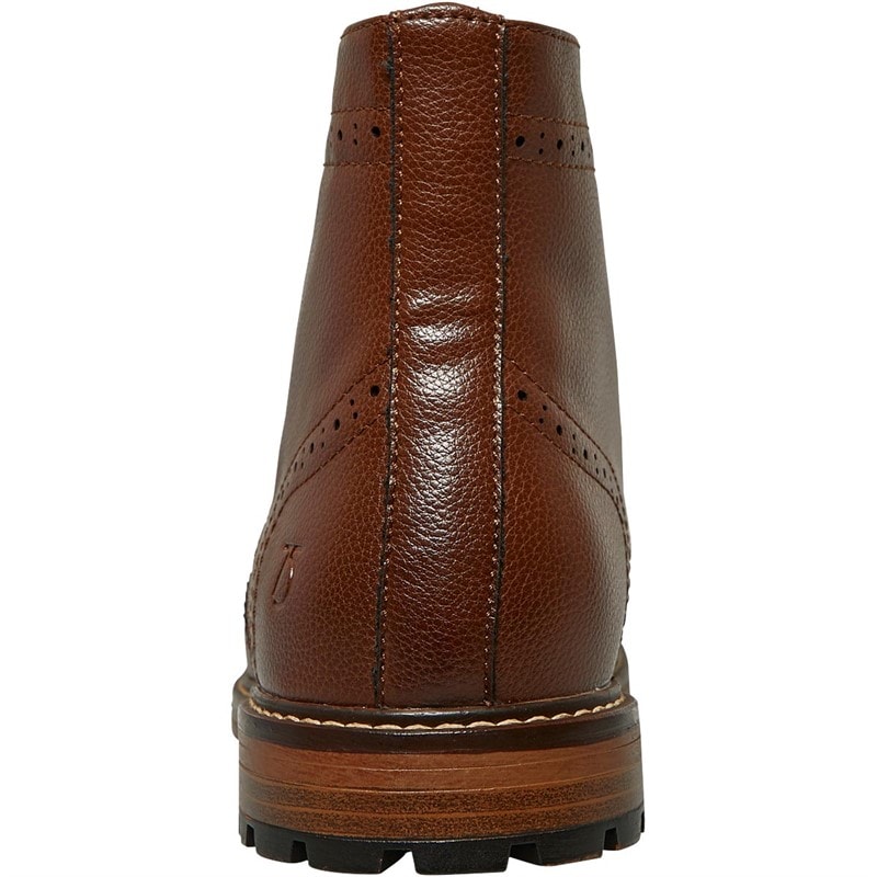 Peter Werth Mens Hauly Brogue Boots Tan - Image 3