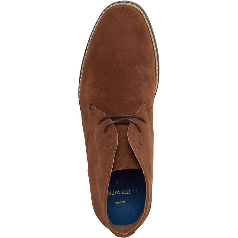 Peter Werth Mens Harp Chukka Boots Tan - Image 4