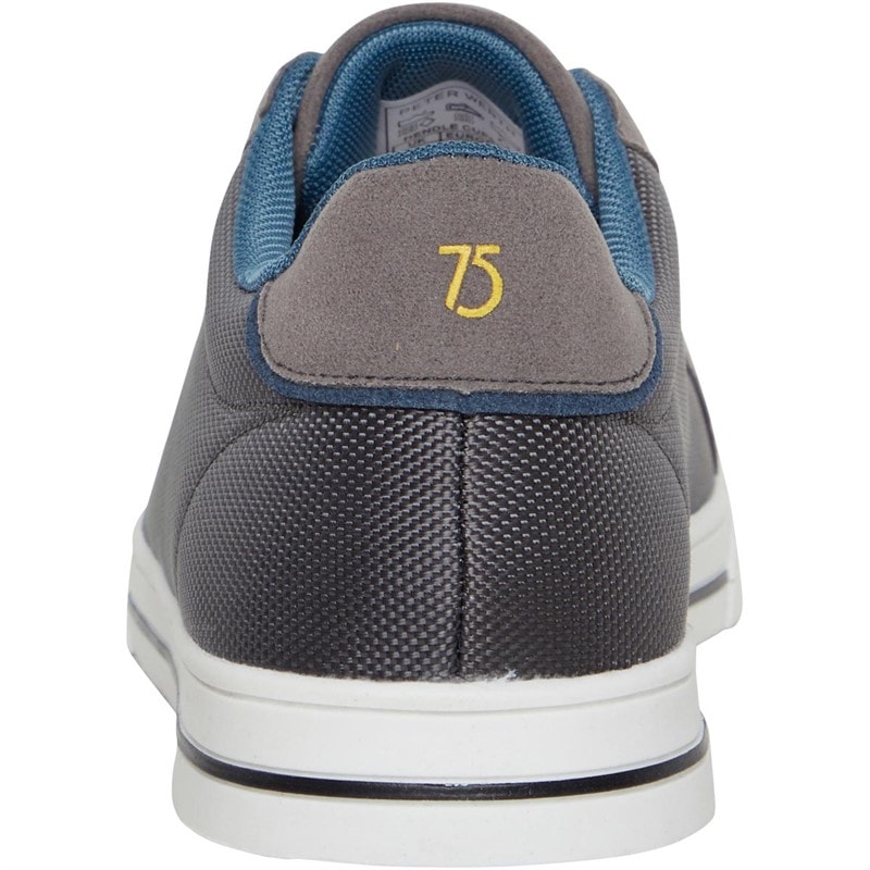 Peter Werth Mens Hendle Trainers Grey - Image 3