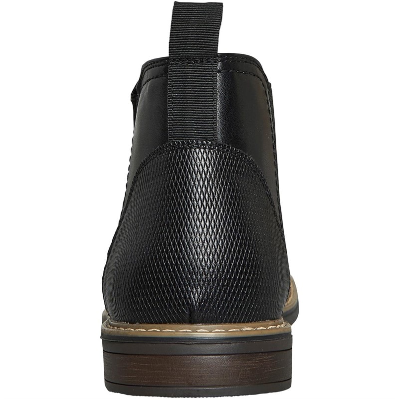 Peter Werth Mens Matson Chelsea Boots Black - Image 3