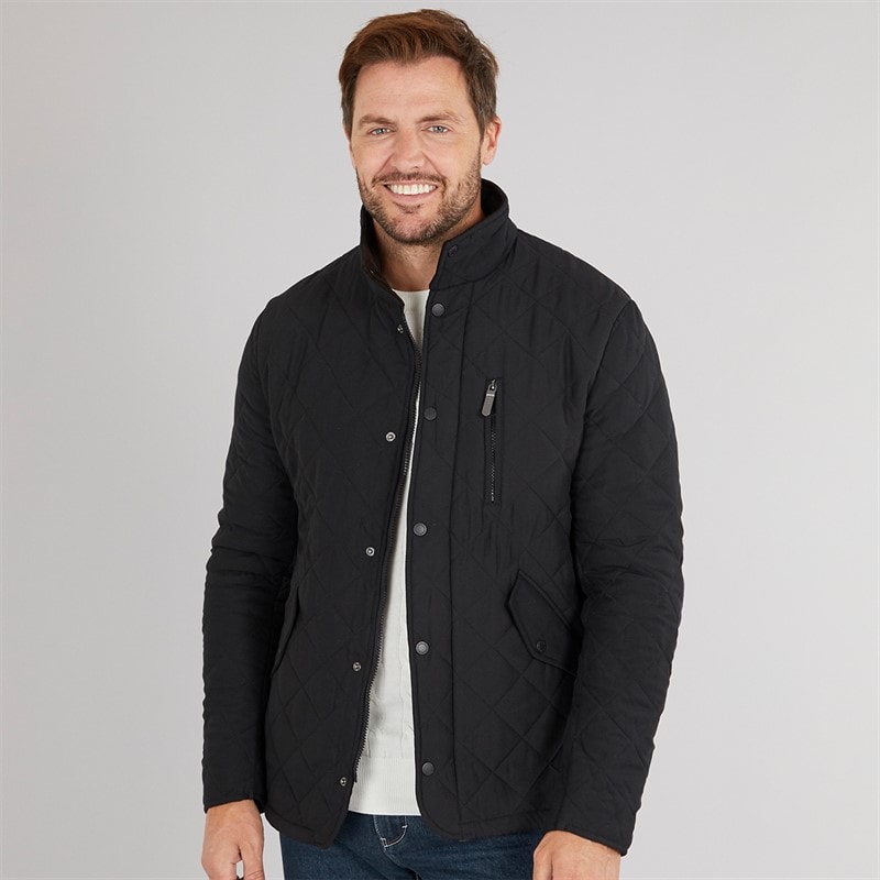 Feraud Mens Prima Quilted Jacket Black