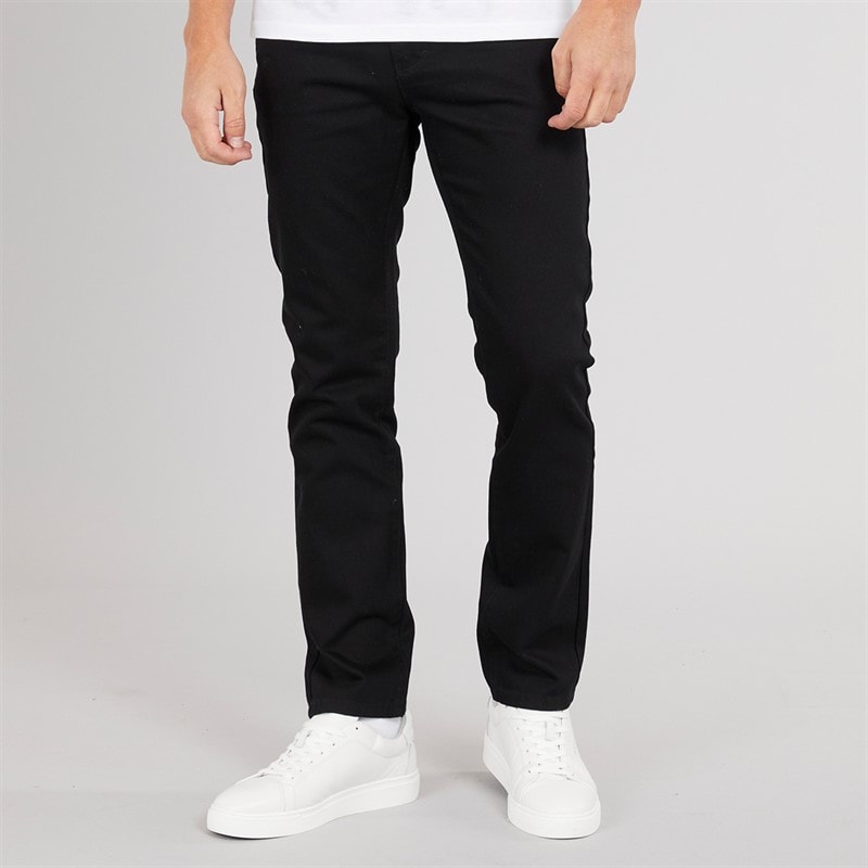 Feraud Mens Five Pocket Slim Fit Jeans Black