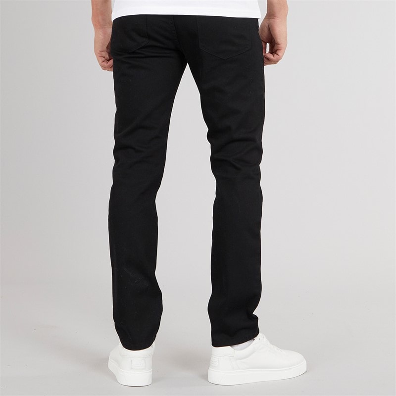 Feraud Mens Five Pocket Slim Fit Jeans Black - Image 2