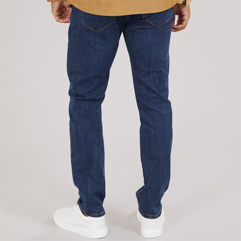 Feraud Mens Five Pocket Slim Fit Jeans Blue Wash - Image 2