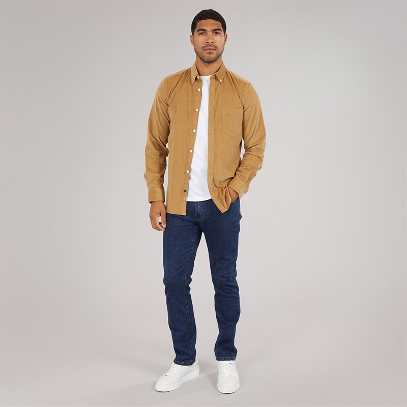 Feraud Mens Five Pocket Slim Fit Jeans Blue Wash - Image 4
