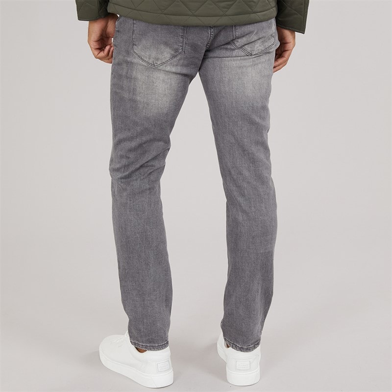 Feraud Mens Five Pocket Slim Fit Jeans Grey - Image 2