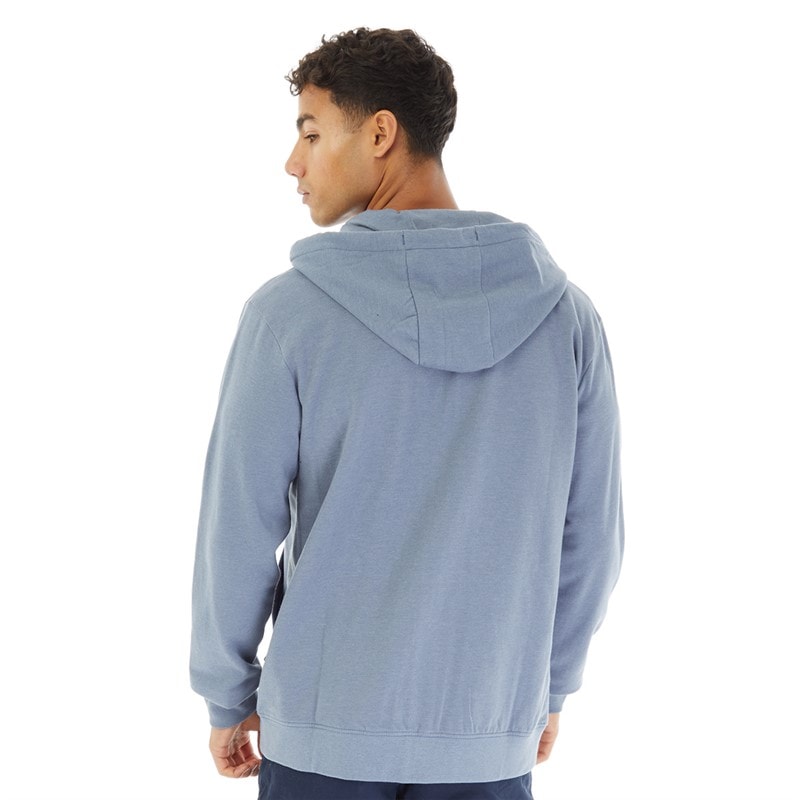 Quiksilver Mens Basic Zip Hoodie Flint Stone - Image 2