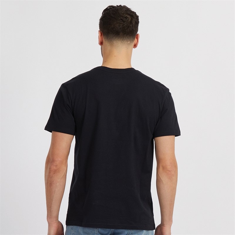 Quiksilver Mens Fineline T-Shirt Black - Image 2