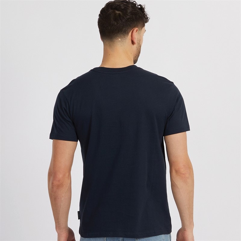 Quiksilver Mens Basic T-Shirt Navy Blazer - Image 2