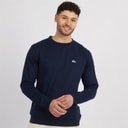 Quiksilver Mens Basic Crew Sweatshirt Navy Blazer